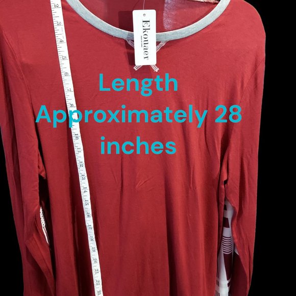 Ekouaer Long Sleeve / Jogger Pant PJ Set Women's Size XXL NWOT - Picture 5 of 12